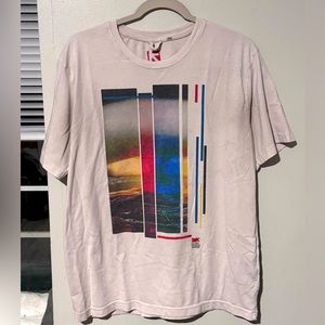 vintage white graphic tee